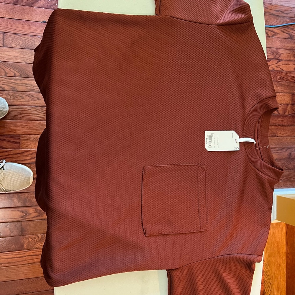 Stylus Mens Roanoke Red Long Sleeve Shirt